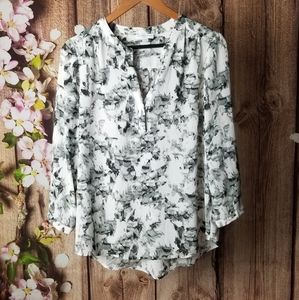 Katherine Barclay Montreal floral top size…